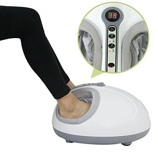 ZENY™ Electric Shiatsu Electric Leg & Foot Massager (White)