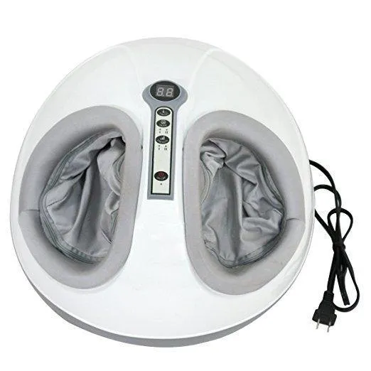 ZENY™ Electric Shiatsu Electric Leg & Foot Massager (White)